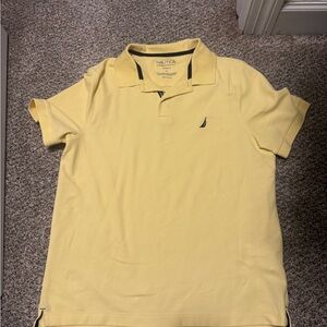 Nautica Men's Yellow Polo Shirt
